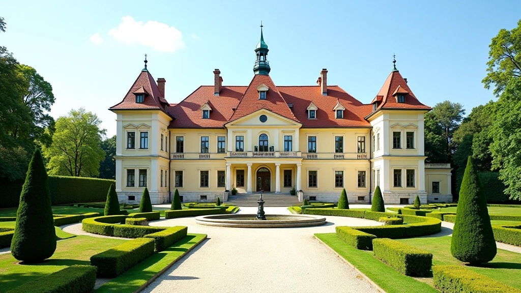 Historický zámek v Lednici, architektonické skvostů
